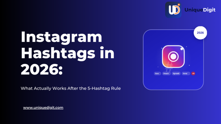 Instagram hashtag strategy 2026 showing what works after the 5-hashtag rule change