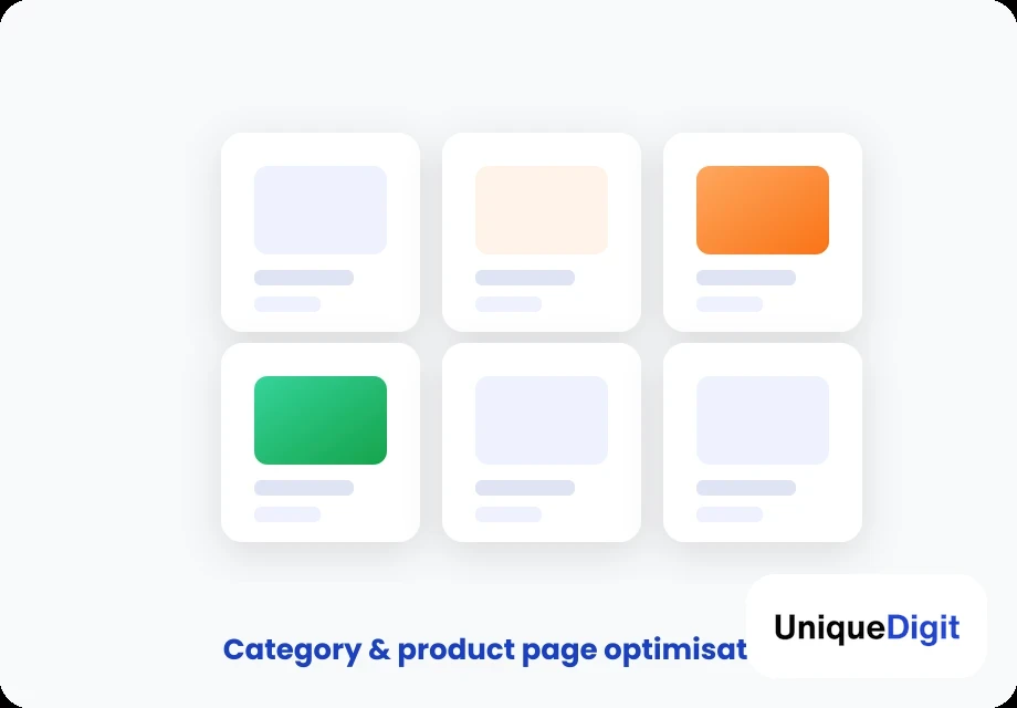 eCommerce SEO services illustration