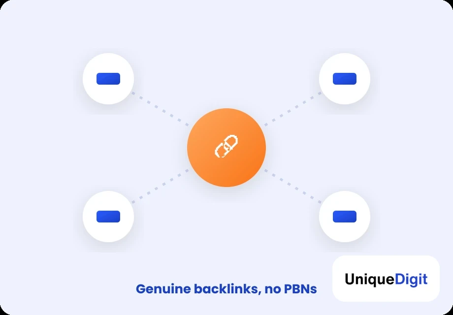 Off-page SEO and link building illustration